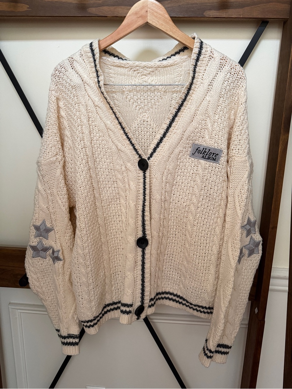 EUC RARE Taylor Swift Original 2020 Folklore Cardigan Sweater XL/2XL